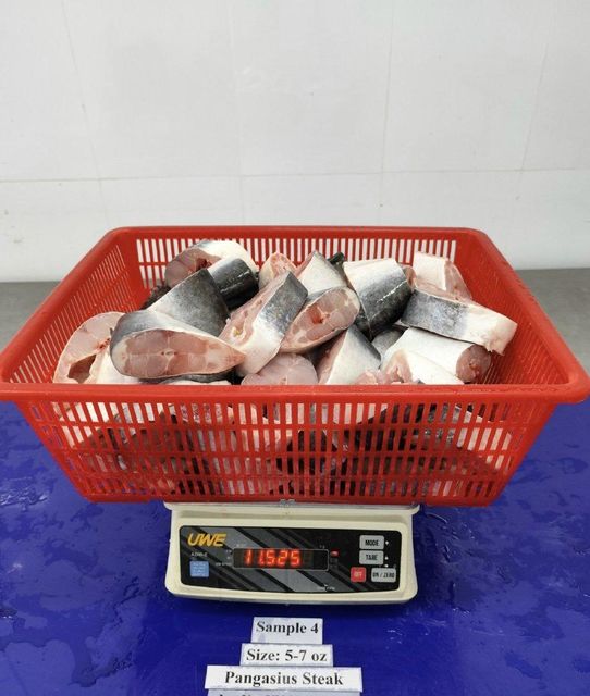 Pangasius Steak, Basa Fish steak, Vietnam Origin Flavor Mild Texture Tender Ingredients Natural Form Boneless Steak Shelf Life 24 months - Image 3