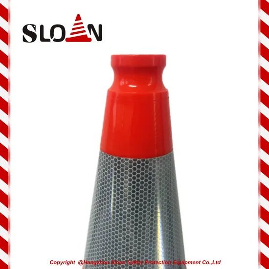 28 Inch American Style Road Traffic Safety PVC Cone for Construction Site - Image 3