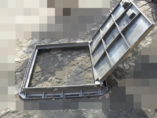Square Manhole Cover and Frame, B125 Shape Square Origin China Standard En124 Surface Non-Slip HS Code 73251090 Trademark - Image 4