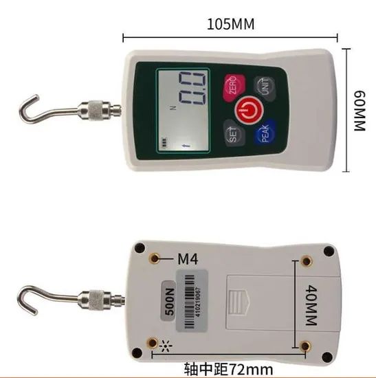 Digital Pull and Push Force Gauges Dynamometer 500n Brand Bnd Origin China Force 10-500n Trademark bnd Material Steel OEM - Image 4