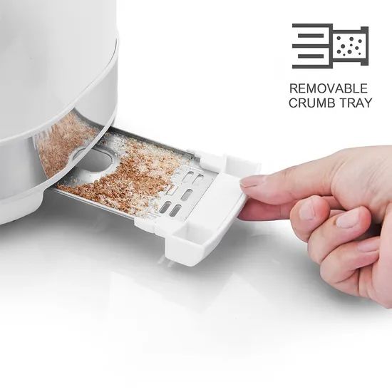 LED Display Time Watch Smart Bread Toaster Machine 2 Slice Commercial Price Pop up Toasters Custom Toaster - Image 5