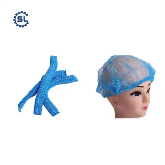 Full Automatic Multi-Types Disposable Doctor Hairnet Mesh Surgical Cap Making Machine - Image 5