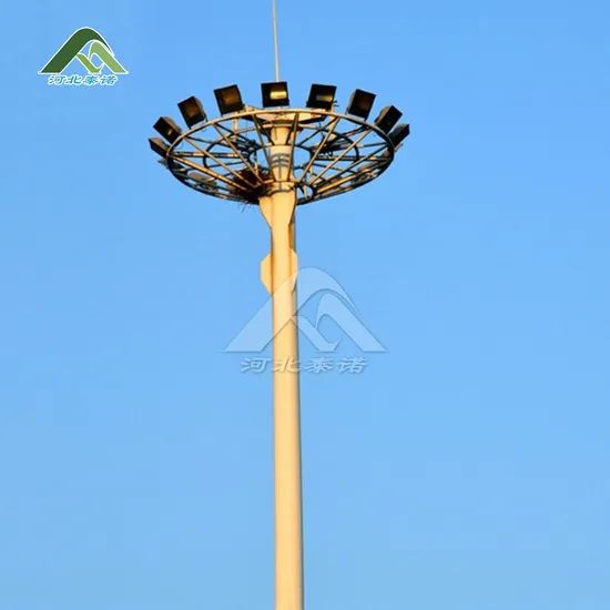 Tainuo High Performance Customized Flood Light Steel High Mast Pole - Image 6