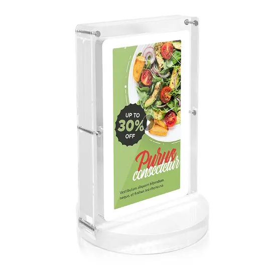 Acrylic Digital Photo Frame Operation Digital Photo Frames with Remote Control - Image 1