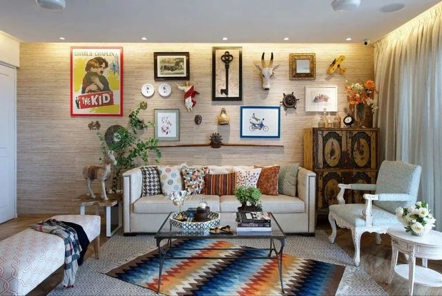 Drawing Hall Interior Designing Services Flooring Tile, Marble, Wooden, Or Pvc Flooring With Carpets/rugs Furniture And Layout Design Custom Sofas, Center Tables, Side Units, Modular Storage Units Or Accent - Image 1