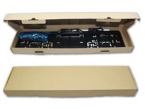 Premium Built-in Camera European Plastic License Plate Frame - Image 5