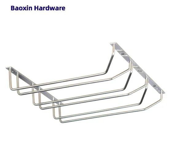 Single Row Wine Glass Rack Cabinet Hardware Single Glass Rack - Image 2