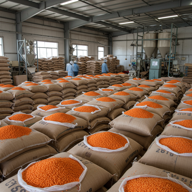 Organic Red Lentils With High Nutritional Value Red Lentils Carefully Sourced From Verified Farms For Export - Image 3