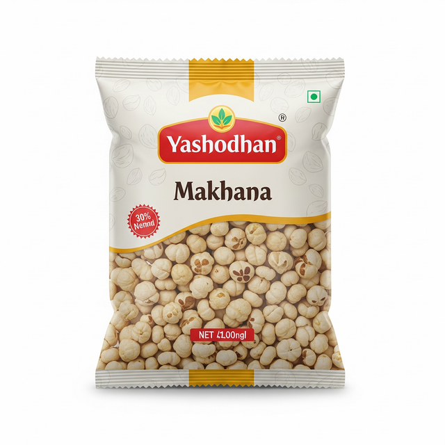 makhana(fox nuts) Packaging as per buyer requiring Brand Name as per buyer - Image 2