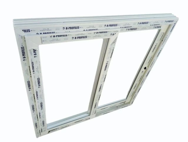 4 Feet UPVC Sliding Windows Frame Color White Height 4 Feet Material UPVC Shape Rectangular Open Style Sliding Frame Material - Image 3