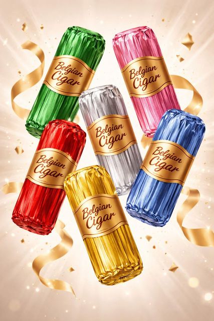 Belgian Cigar - Crunchy Wafers filled with premium nuts and fruit fillings and coated with milk chocolate - Image 3