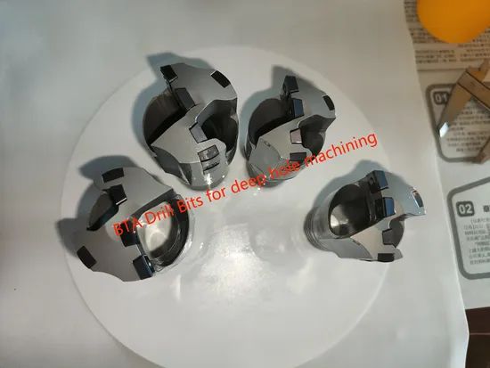 BTA Drill Bits for Deep Hole Machining Origin Dezhou Specification size BTA BTA Drill Head Type Core Drill Bit Usage Metal Drilling - Image 1