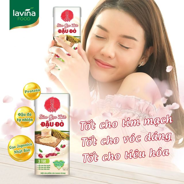 Natural Taste Japanese Japonica Brown Rice Red Bean Milk Mix 180ml Healthy Daily Drink Dried Style with Food Beverage Pattern - Image 4