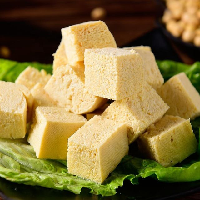 Factory Directly Sells Freeze Soya Curd Frozen Tofu Frozen Fresh Bean Curd Freeze Tofu - Image 3