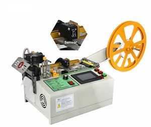 Electric Hot and Cold Ribbon Tape Fabric Collar Label Cutting Machine - Image 2