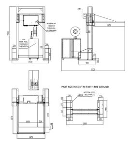 Online Conveyor Horizontal Pallet Strapping Machine Origin China Tension 0-60kg Trademark Ucpack Model NO. UDB-105 Packaging Cartons - Image 5