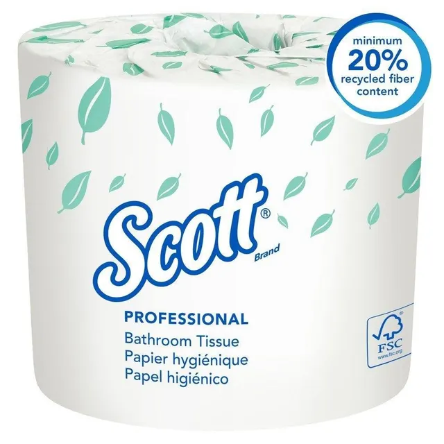 Wholesale Scott Essential Standard Roll Toilet Paper 04460 – 80 Rolls/Case supply - Image 3