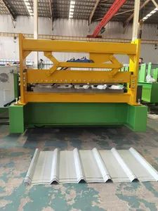 Zinc Aluminum Galvanized Iron Steel Roof Panel Tile Making Machine - Image 4