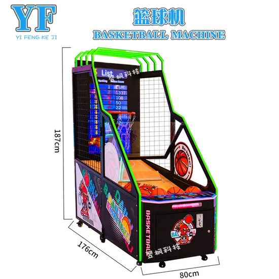 Children Basketball Game Machine. Coin Operated Screen Video Games - Image 3