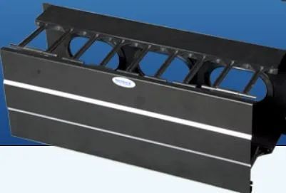 Cable Management Solutions Quality Standard Iso 9001-2008 Door Type Double Hinge Doors On Front And Back Cable Management Configuration 6, 8, 12, And 15 - Image 1
