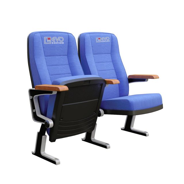 Go High Back Church Auditorium Chair with Folding Table auditorium hall folding seats/cinema theater room seating chair - Image 1