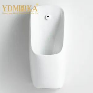 Commercial Public Bathroom Use Modern Wall-Mounted Waterless Ceramic Urinal with Automatic Sensor Flush - Image 2
