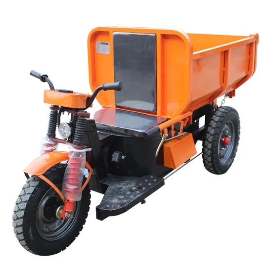 Electric Motorized Motorcycle Construction Tricycles Cargo Motor 1500W Origin Henan Color Orange Body Type Open Model NO. - Image 2
