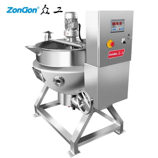Industrial Jacketed Kettle Pressure Cookers for Food Processing - Image 1