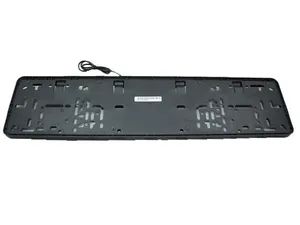 Premium Built-in Camera European Plastic License Plate Frame - Image 6