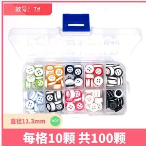 Children′ S Cartoon Buttons Resin Buttons Baby Clothes Buttons Colorful Children′ S Clothes Buttons 100 Pieces Box - Image 3