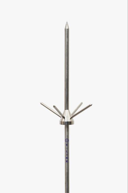 E-Link SS Lightning Arrester Brand E-Link Material Stainless Steel Country of Origin Made in India Resistible Wind Speed Over - Image 1