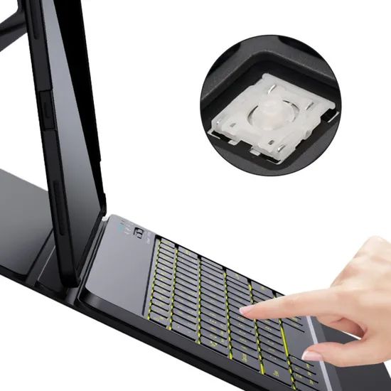 iPad PRO Keyboard Case with Silent Scissor Mechanism and Backlight Design - Image 1
