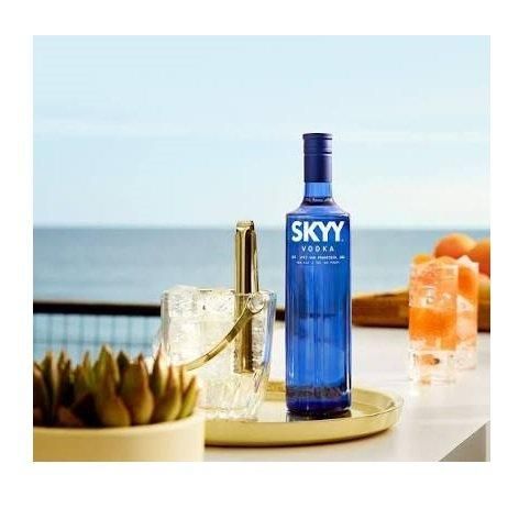 SKYY Vodka Premium American Vodka 750ml Glass Bottle Wholesale - Image 1