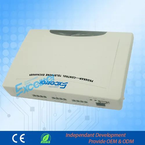 Telephone Intercom System 3 FXO 8 FXS Telephone Switcher with Caller ID PBX - Image 1