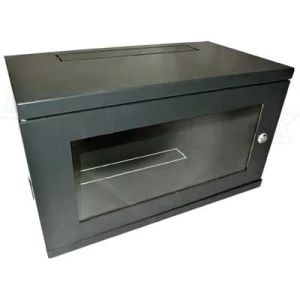 Wall Mount Network Cabinet 6u9u12u15u Two Fan 4-18u Cold-Rolled Steel CE ISO RoHS New - Image 1