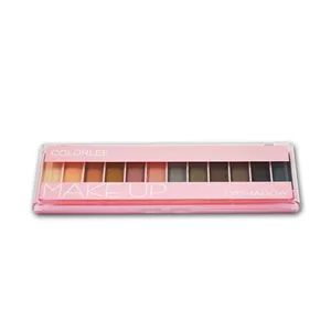 12 Colors Eye Shadow Pallete Usage Skin Form Powder Origin China Trademark OEM Used for Women Model NO. ES819 Type Eyes and - Image 2