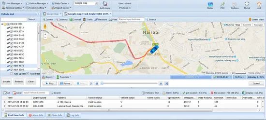Web Based GPS Tracking Software Model NO. TL2000W Trademark Traclogis Type Monitoring System Client Software Client - Image 1