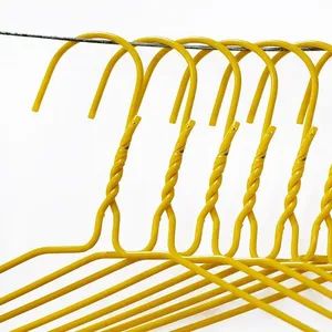 16inch Disposable Metal Clothes Rack Drying Dubai Laundry Hangers - Image 5