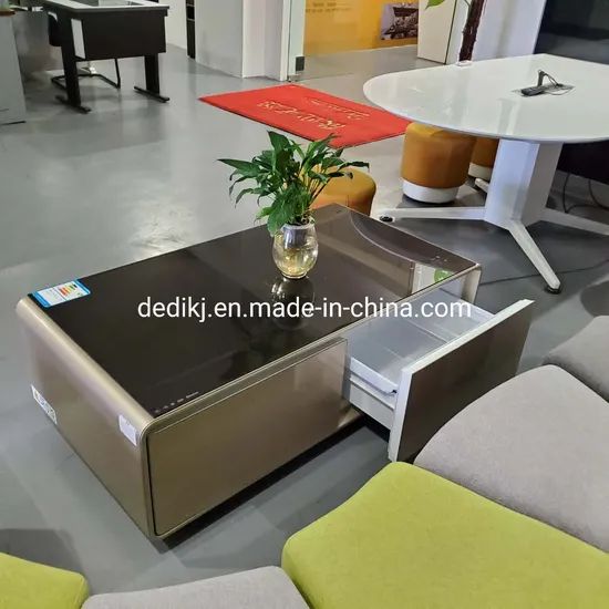 Smart Coffee Touch Table Mini Refrigerator Bar - Image 3