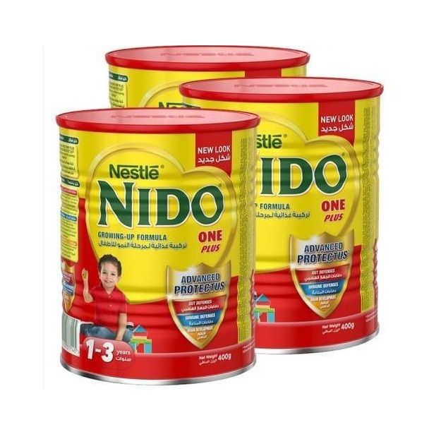 NESTLE NIDO MILK Buy/Order Nestle Nido 3+ Powder Milk LL CREAM MILK POWDER WHITE/RED CAP 2500G 900G 400G FOR KIDS & ADULTS - Image 2