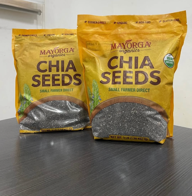 Best Brand Mayorga Organic Chia Seeds 1.36kg Premium Quality Chia Seeds For Sale - Image 4