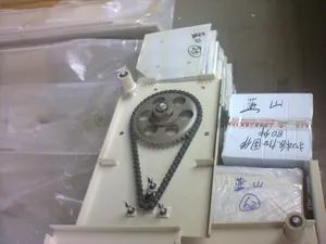 Outside Chain Motor Side Plate End Cap Kind Slat Warranty 3 Color White Style Modern Origin China Material Aluminum Trademark ALUTTER - Image 3