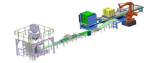 Automated Packaging Line Auto Form Fill Seal 10-50kg 18bagsMin 15D MOQ100 - Image 4