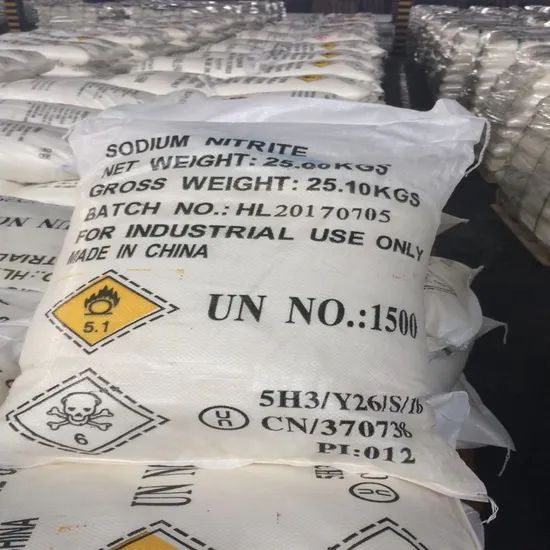 Nano2 Sodium Nitrite for Food 99% Smell No Purity ≥99% Impurity No Origin China Colour Yellow Stability Yes Hazardous - Image 6