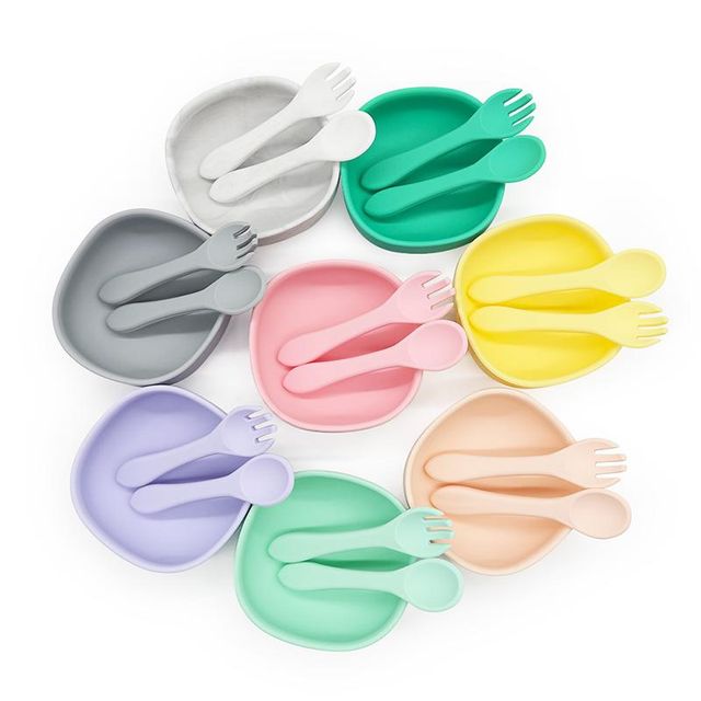 Silicone Feeding Set Color all colors Oem Odm Highly Welcome Material Food Grade Silicone Brand Name Silicone Feeding Set - Image 2