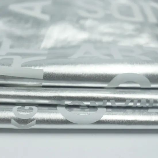Low Price Printed Gold Stamp Shining 100% Nylon Bronzing Fabrics for Down Jackets - Image 4