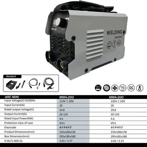 MMA-200 Smart Mini Power Welder Inverter Spot Welding Machine - Image 6