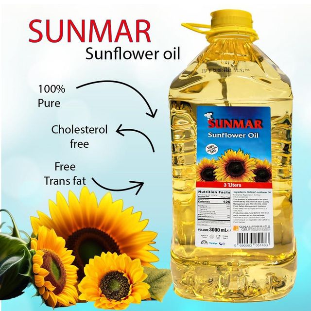 Refined Sunflower Cooking Oil - Image 1