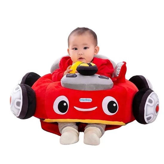 Compact Baby Learning Seat Sofa Car Shaped for Early Sitting Stage - Image 5