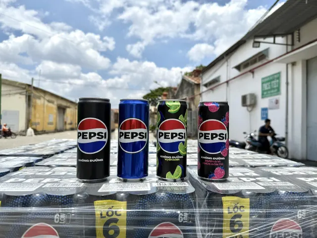 Pepsi Soft Drink 320ml x 24 Cans - Pepsi Carbonated Drink (Original, Zero Calo, Lemon, Blueberry) - Image 2